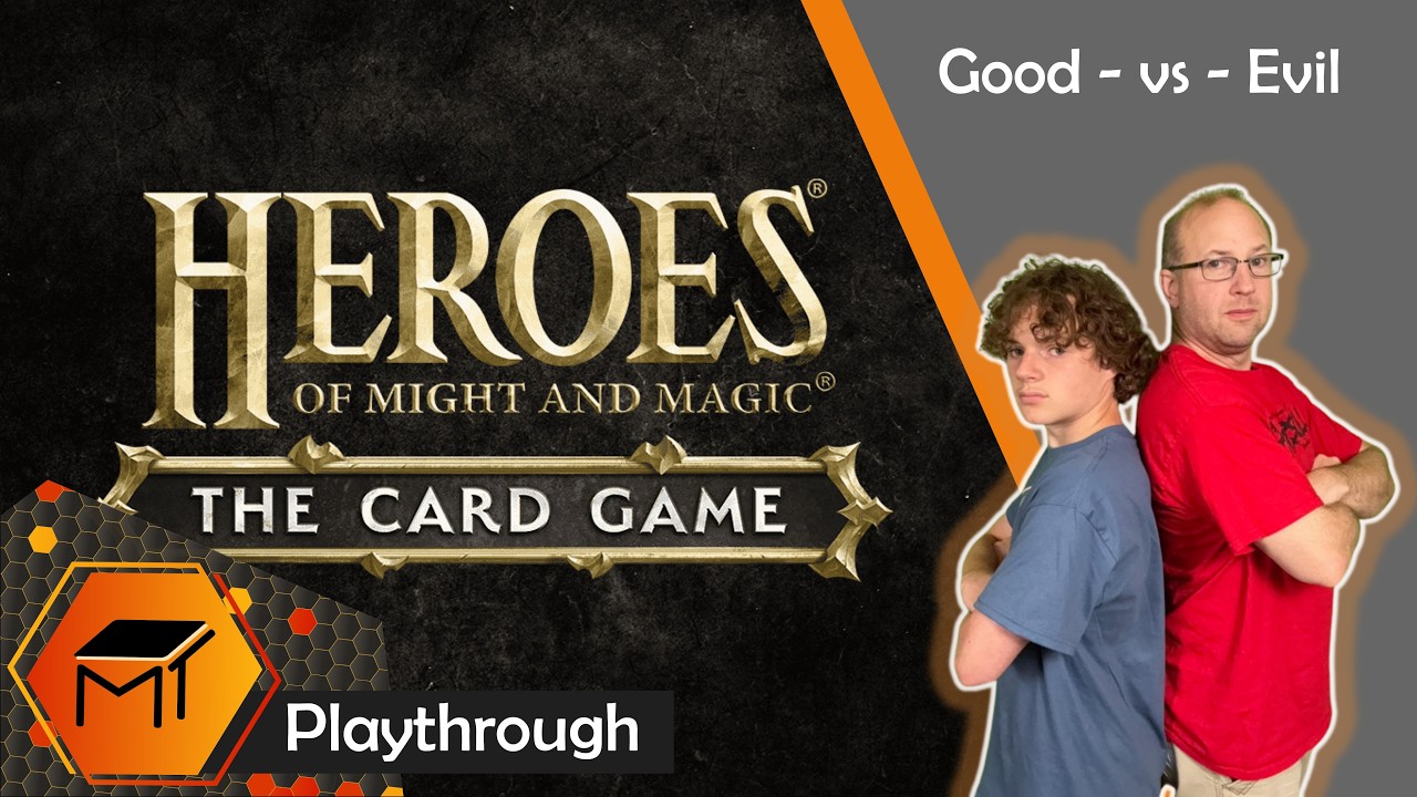 Предварительный обзор и прохождение игры Heroes of Might and Magic the Card Game
