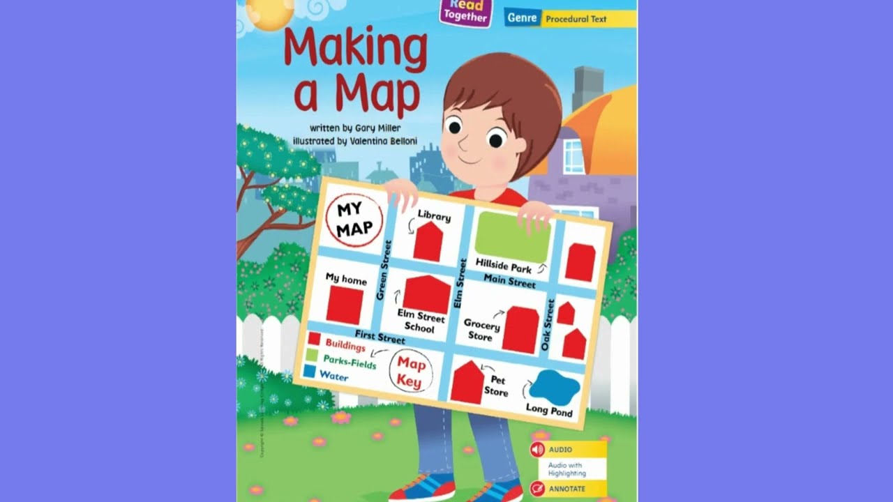 Making a Map UNIT 1 Week 5 /  My view Literacy/ grade 1
