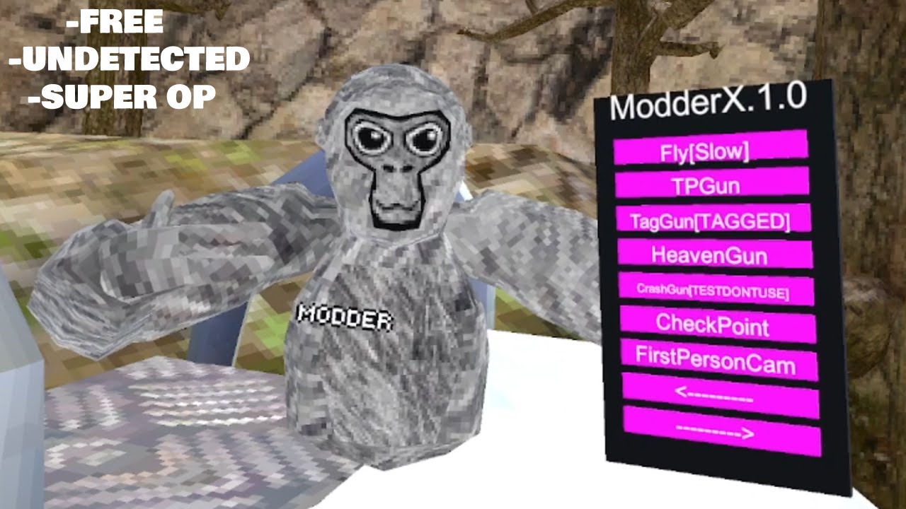 Я создал лучшее бесплатное меню для троллинга | Gorilla Tag Mods