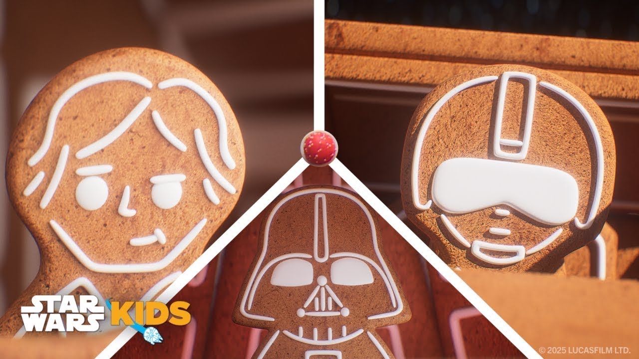 The Gingerbread Death Star Crumbles 🍪💥 | @StarWarsKids