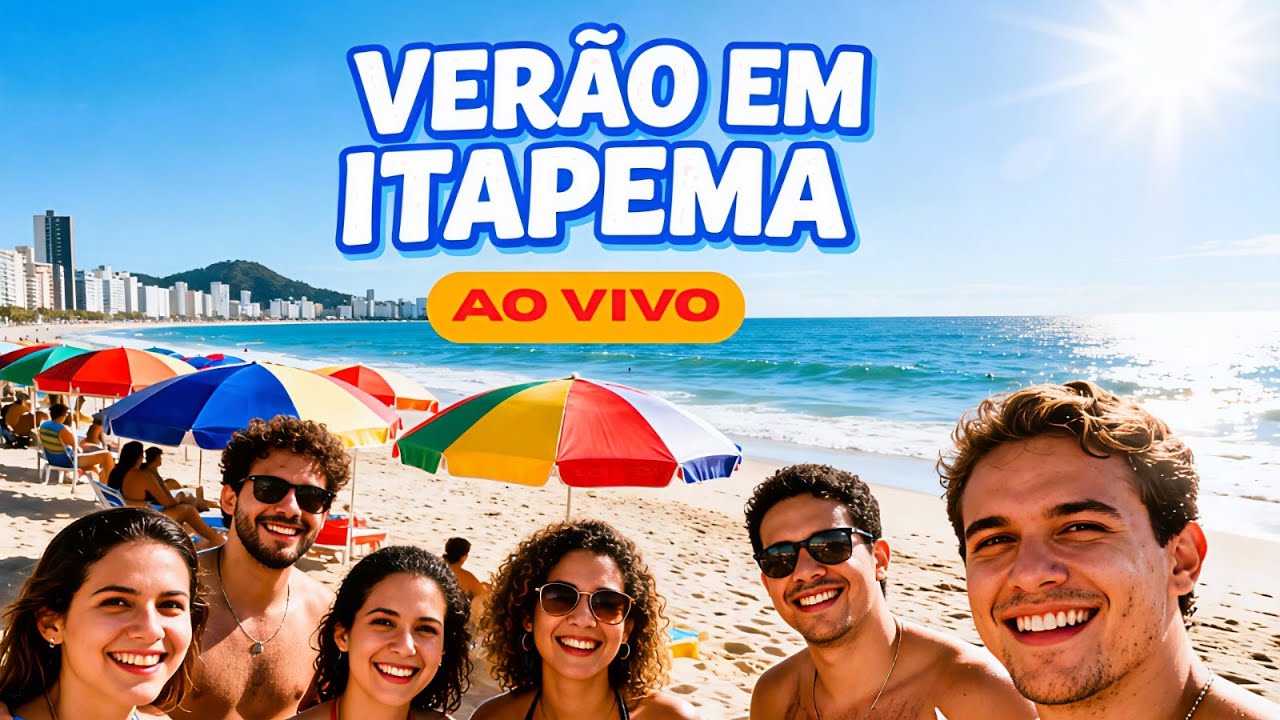 Ao Vivo Itapema: Verão no Pique Máximo: Domingão de Fevereiro!  🌴