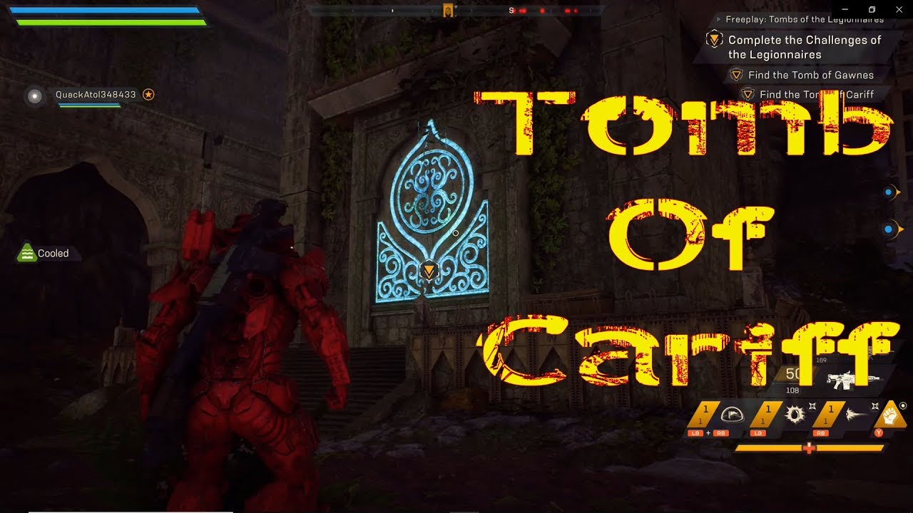 How To Find Tomb Of Cariff | Anthem