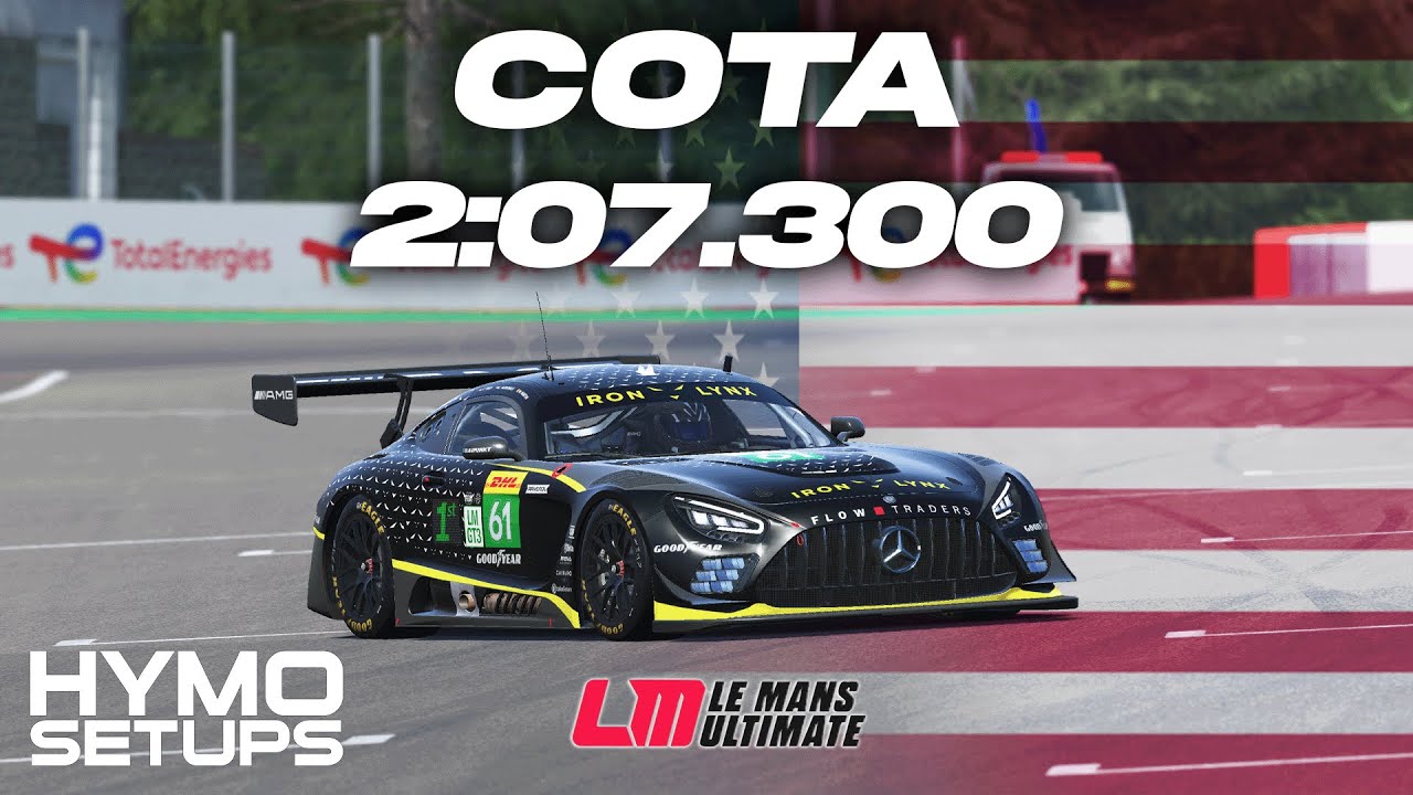 LMU Hotlap | Mercedes-AMG LMGT3  @ COTA | V1.0 | Le Mans Ultimate