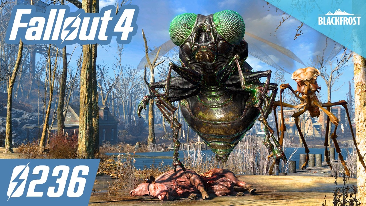 Die Exkursion ☢️ Sumpfwald & Chestnut Hillock Reservoir ▷ Let's Play FALLOUT 4 Gameplay deutsch 236