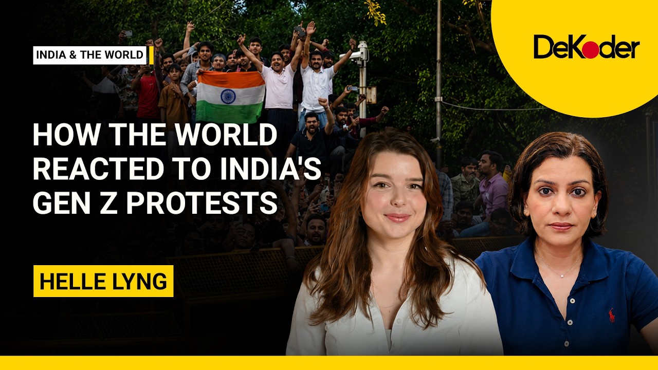 How International Media Covered India's Gen Z Movement | India & The World | DeKoder