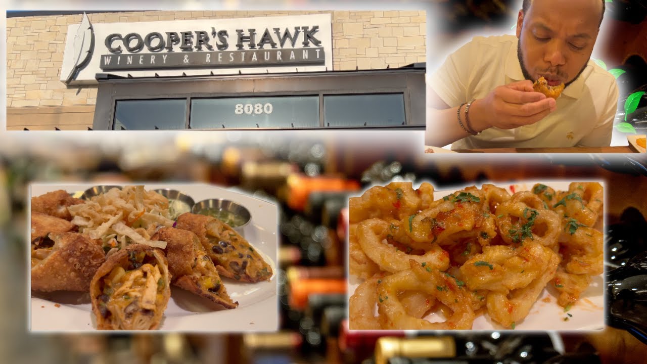 Restaurant with the Best Appetizers?? | Cooper's Hawk Winery & Restaurant Food Review