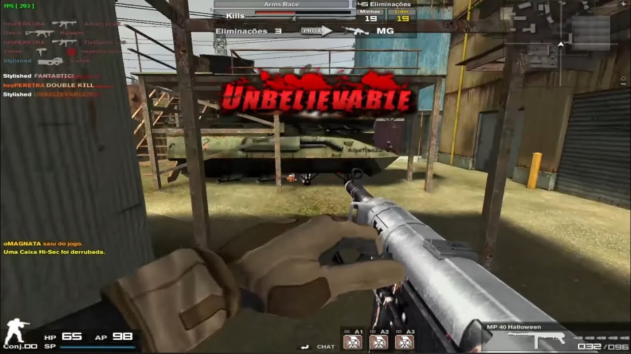 BRASIL SERVER - ARMS RACE AGITADO