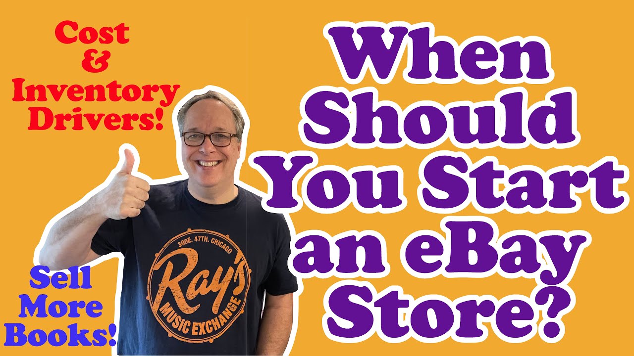 Когда разумно оформить подписку на eBay Store? Продавайте больше книг!