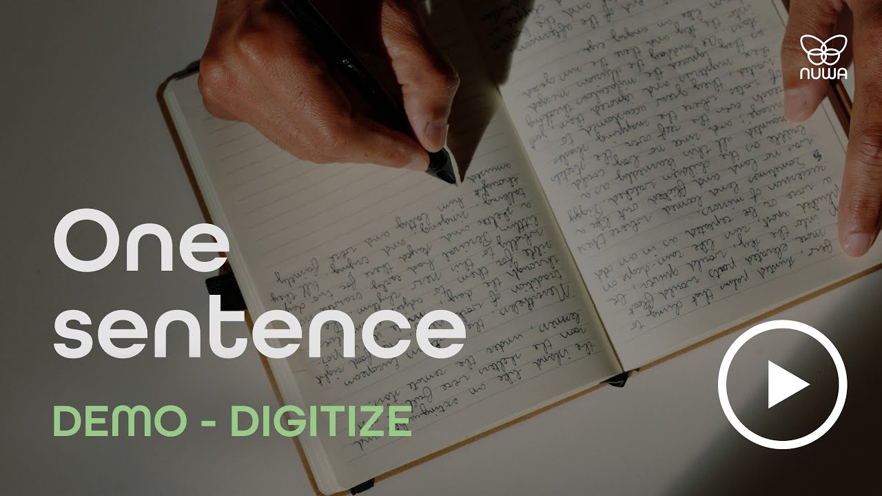 Nuwa Pen - One Sentence Demo