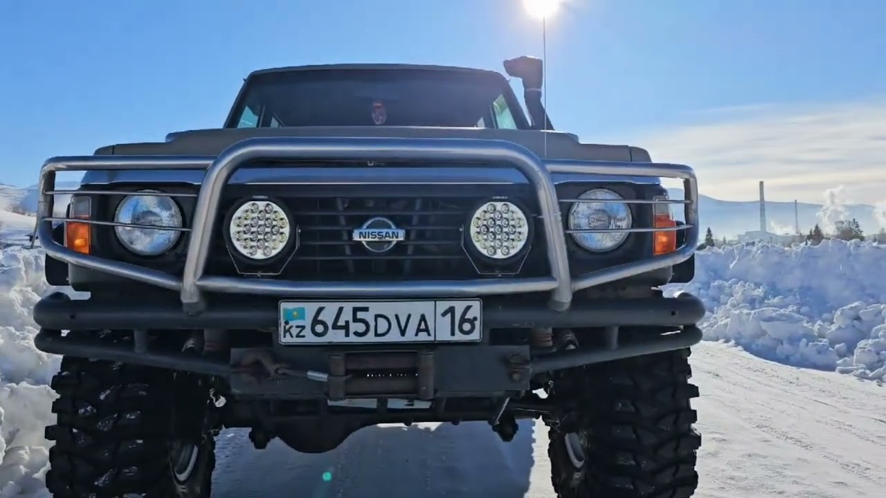 Обзор на Nissan Safari. ВКО город Риддер