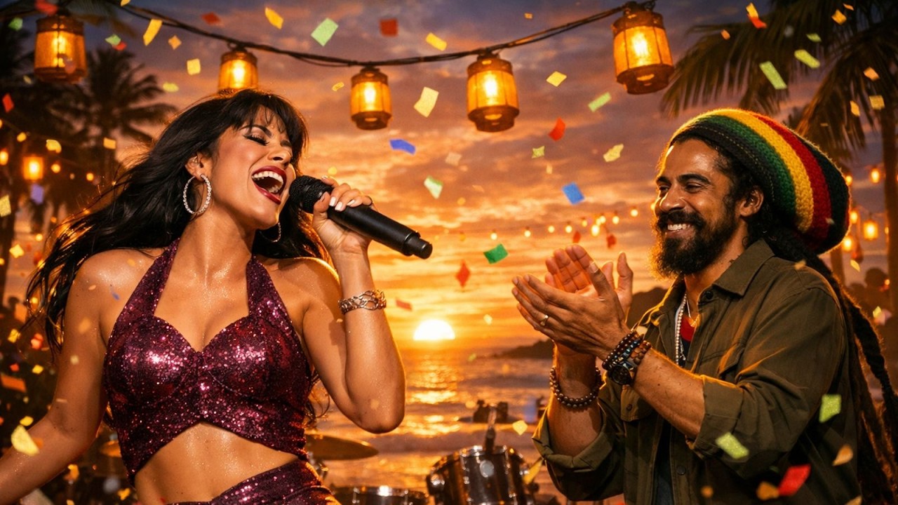 Selena Quintanilla &  Damian Marley - Golden Tejano ❤ Roots Reggae Caribbean Soulful Pop Latin 2026