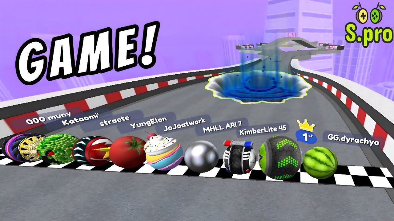 Going Balls - Speedrun Epic Race 608 ᯓ⚽︎ #goingballs #gameplay #marblesrace