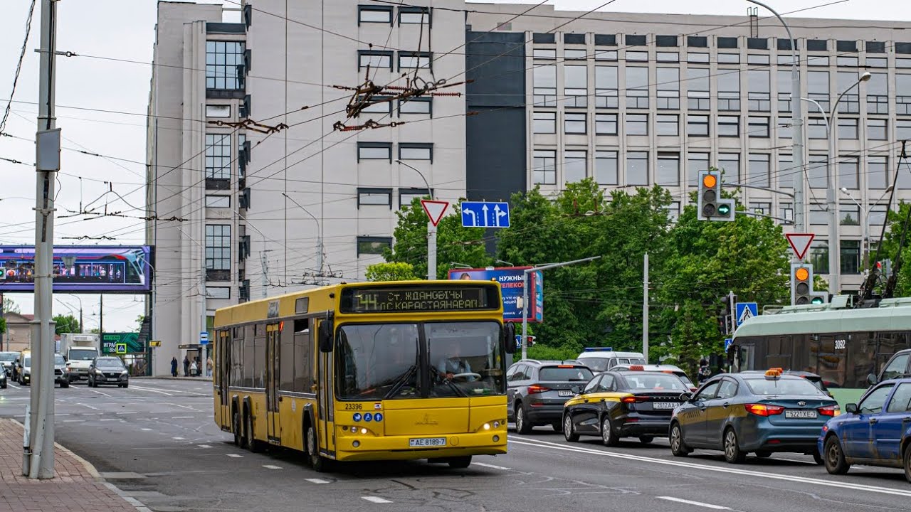 Поездка на автобусе МАЗ 107.466 гос номер АЕ 8189-7 маршрут 29(19.07.2025)
