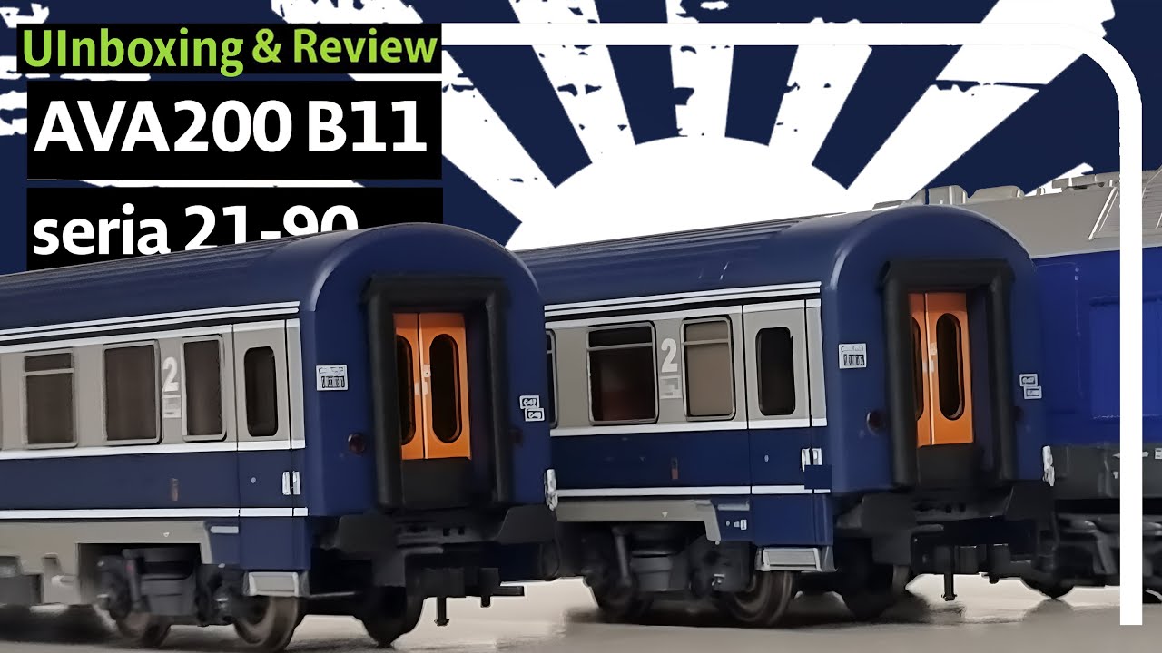 Vagoane clasa 2 tip AVA200 B11, Amintiri Feroviare  AF20015 & AF20016