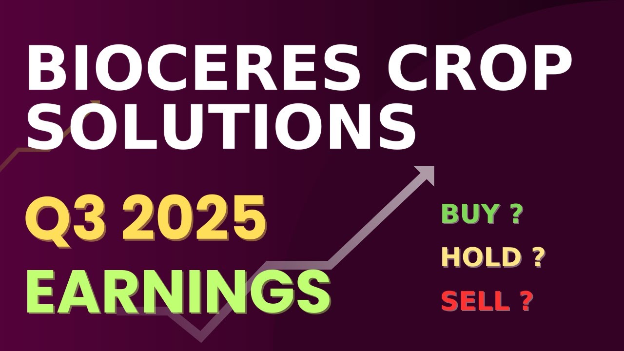 Bioceres Crop Solutions Corp. (BIOX) Q3 2025 Earnings &ndash; Full Coverage
