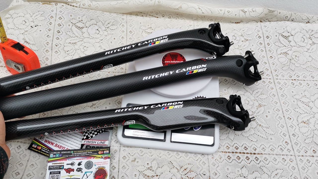 TIJAS FIBRA DE CARBONO RITCHEY 3K MATTE GLOSSY