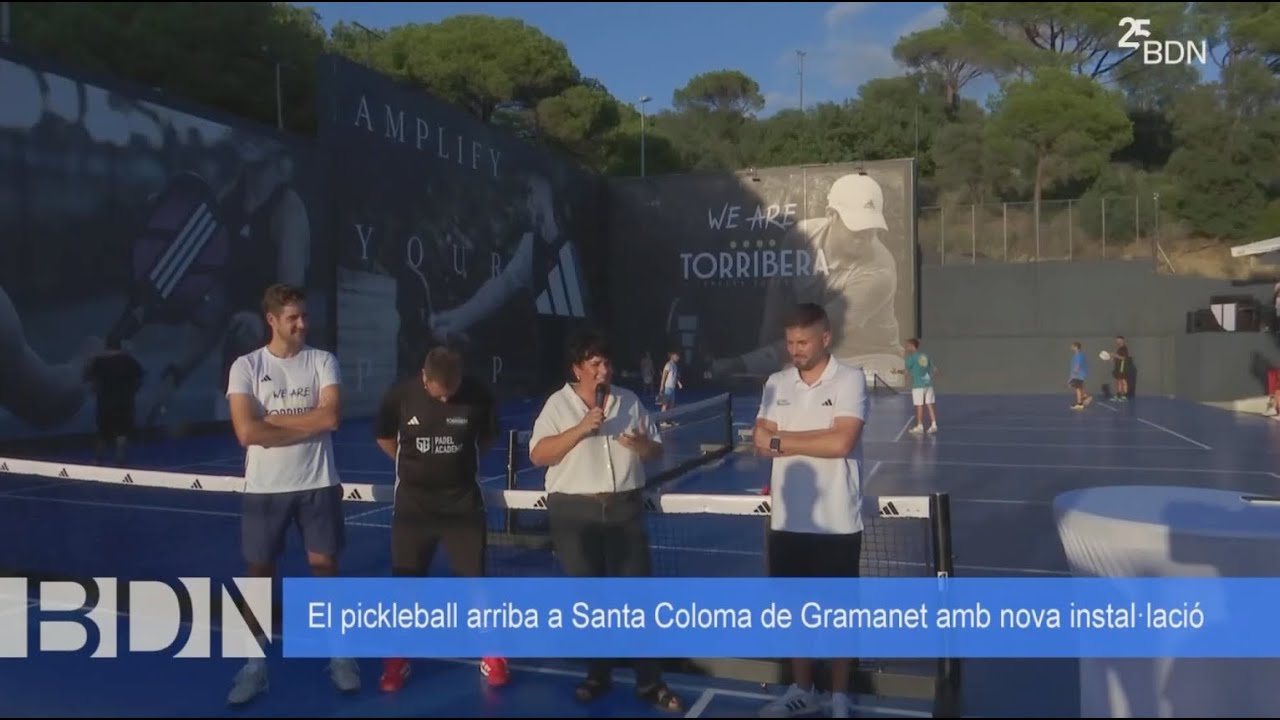 Reportaje Badalona TV - Pickleball Torribera