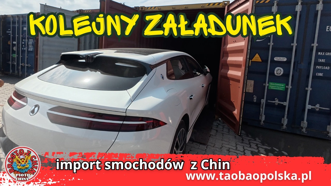 Auta z Chin , kolejny załadunek .