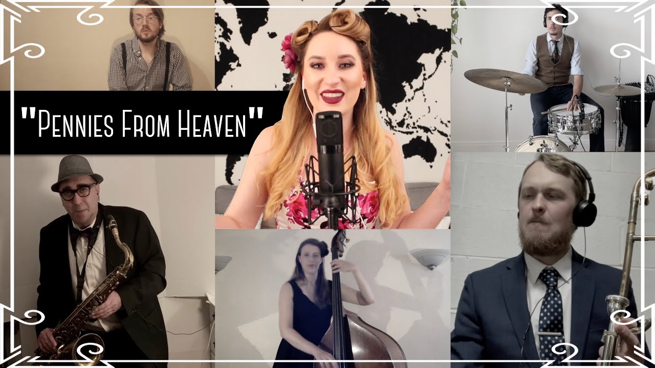 “Pennies From Heaven” (Jazz Standard) Quarantine Cover by Robyn Adele Anderson