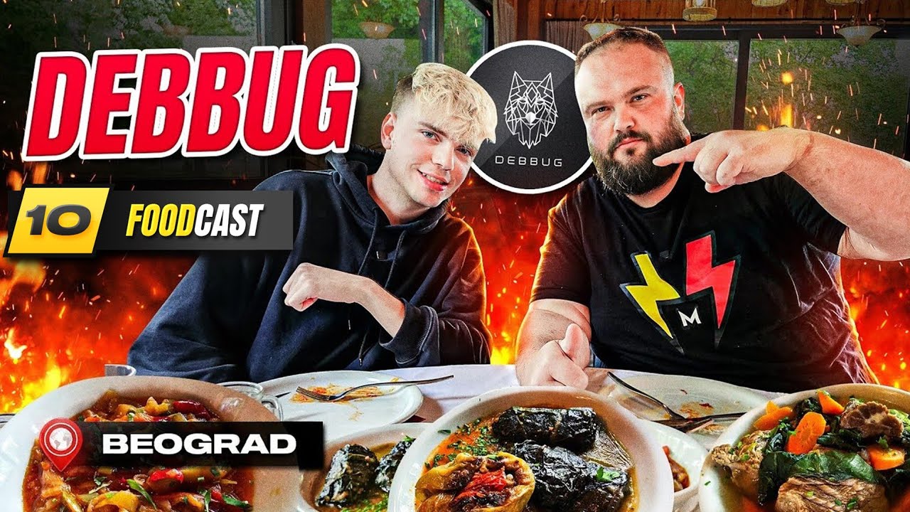 MUZIČKI VIDEO PRODUCENT i MLADA NADA naše ESTRADE !!! FoodCast 10 - DEBBUG