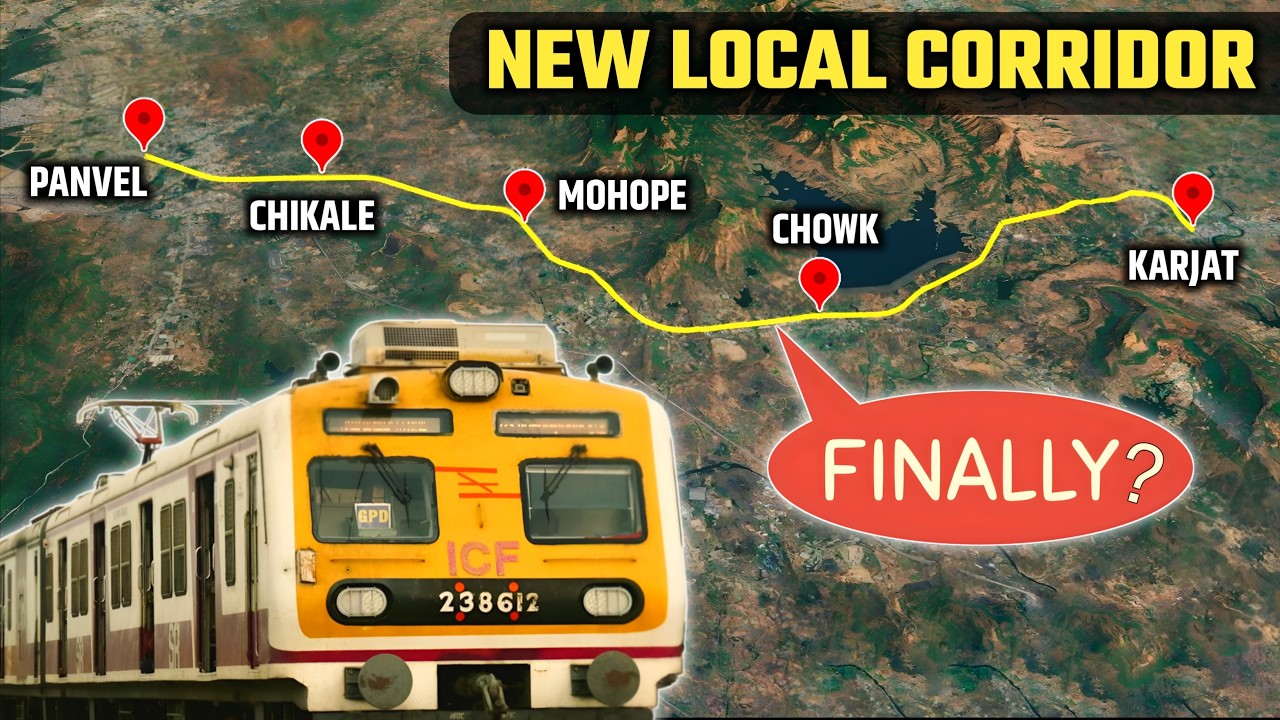 Panvel - Karjat Local Rail Latest Update 2025: When will it FINALLY Start? Latest Update & Route map