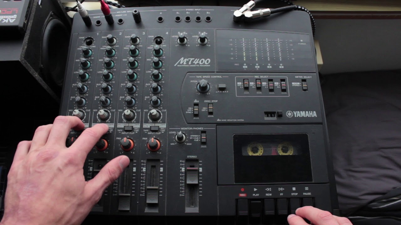 Lofi Tape saturation on the MT400