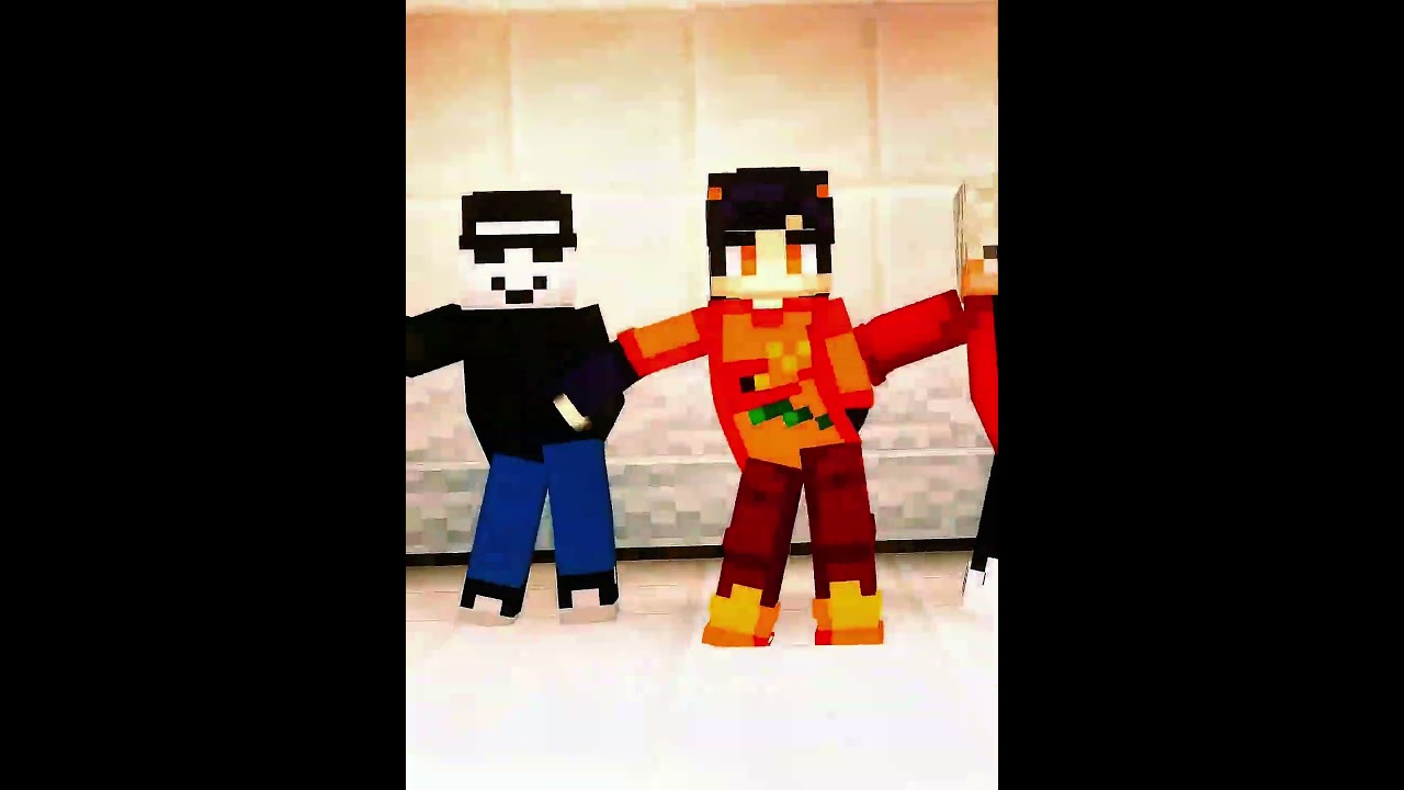 Minecraft Youtubers Dance! 💖🥰 