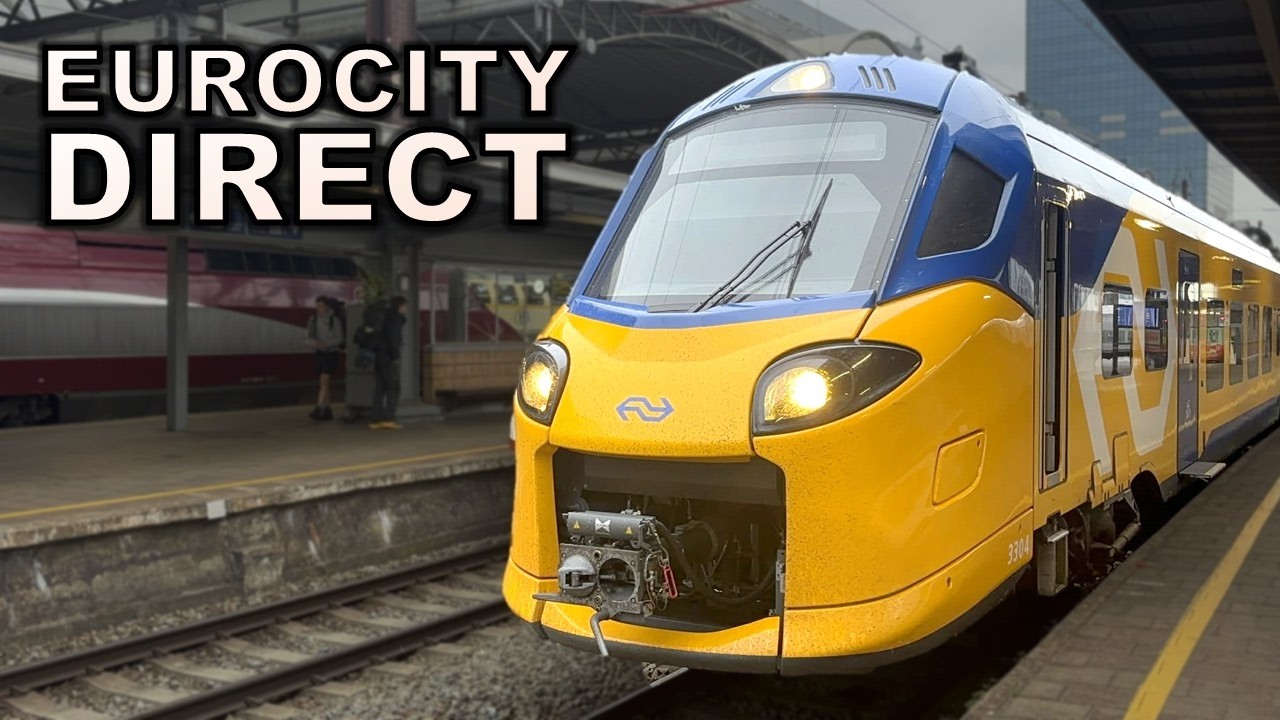 Why this new international train is a HUGE UPGRADE
