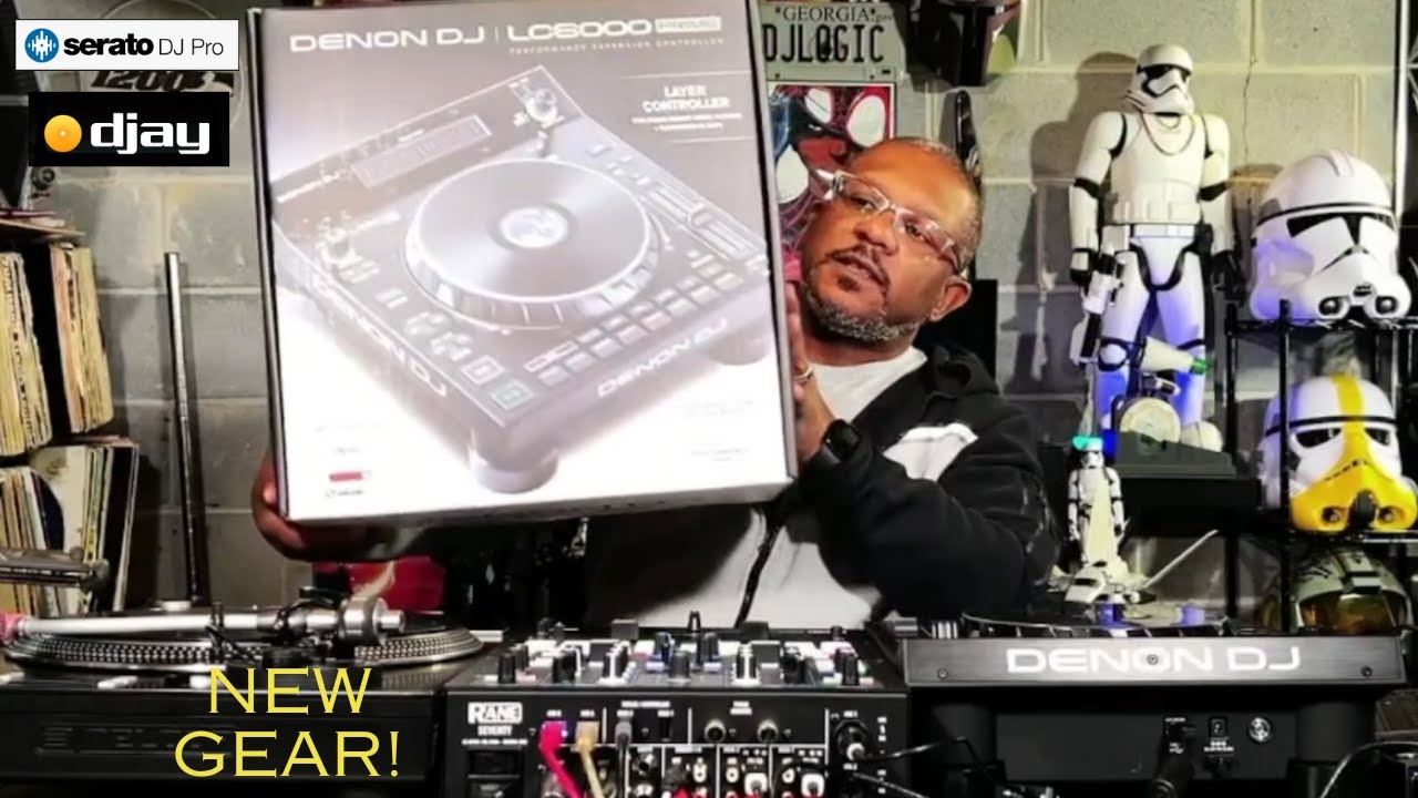 Testing the Denon LC6000 with DJay Pro and the Rane Seventy