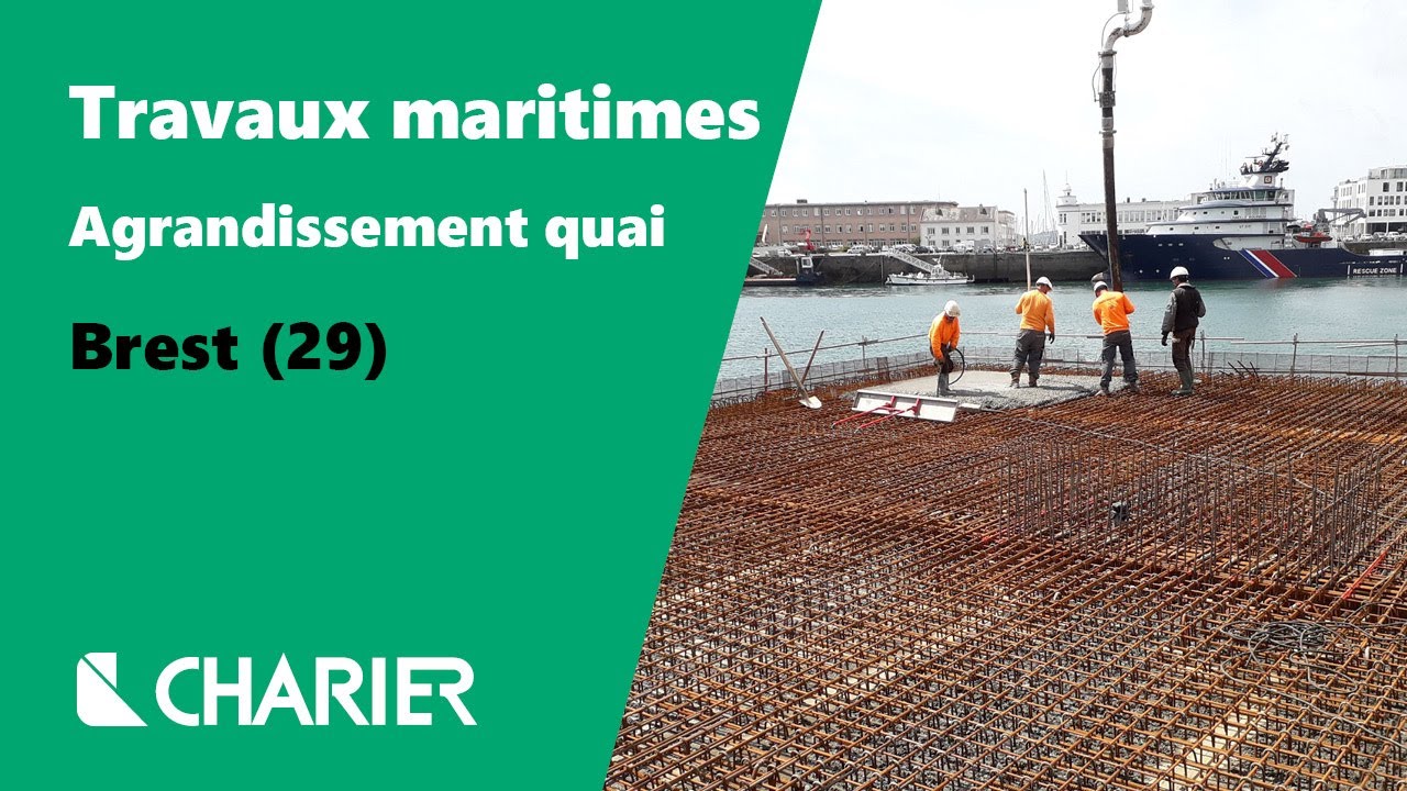 Brest : agrandissement du quai de la Douane