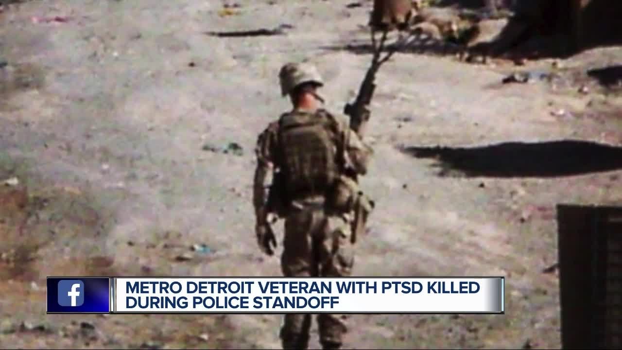 Metro Detroit veteran with PTSD killed during police standoff