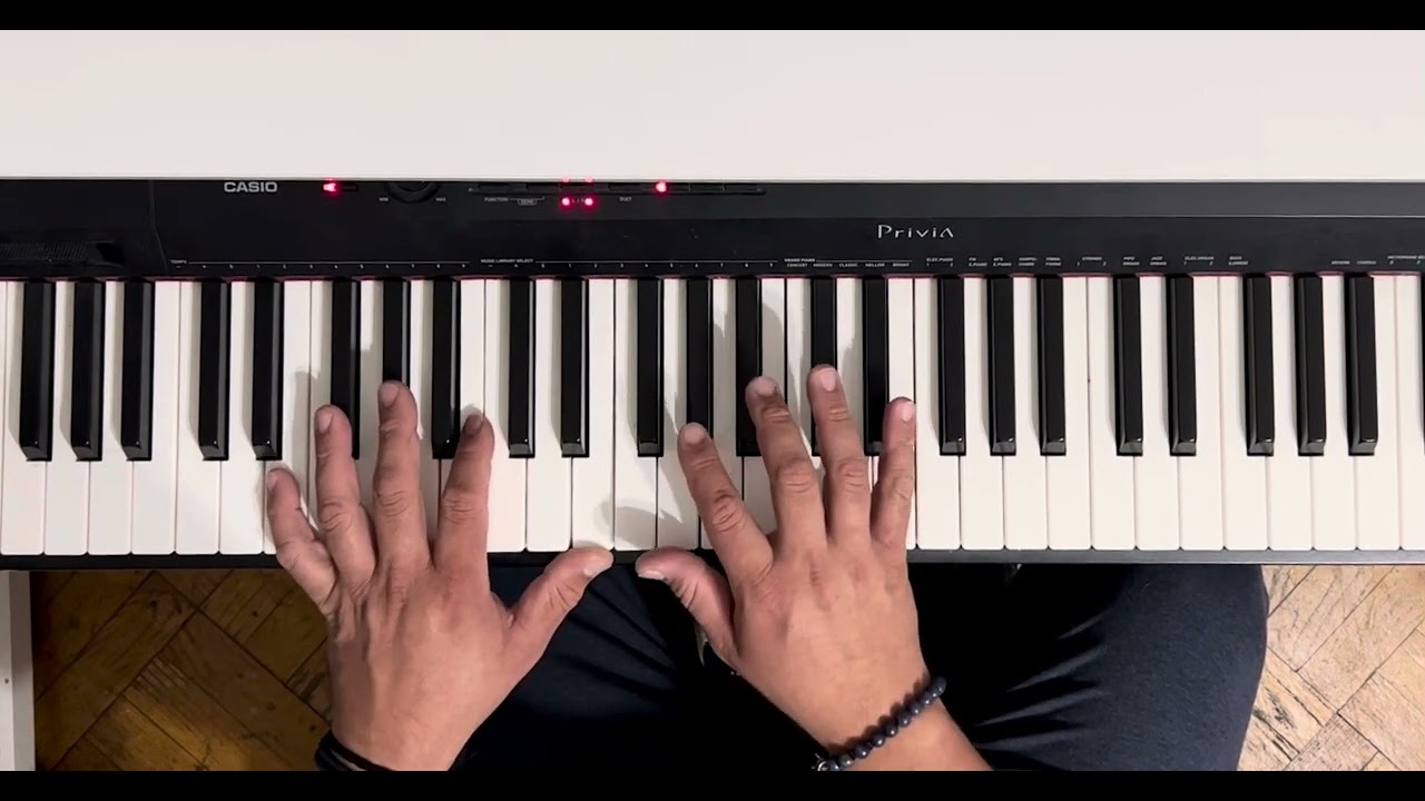 TU MIRADA (piano tutorial)