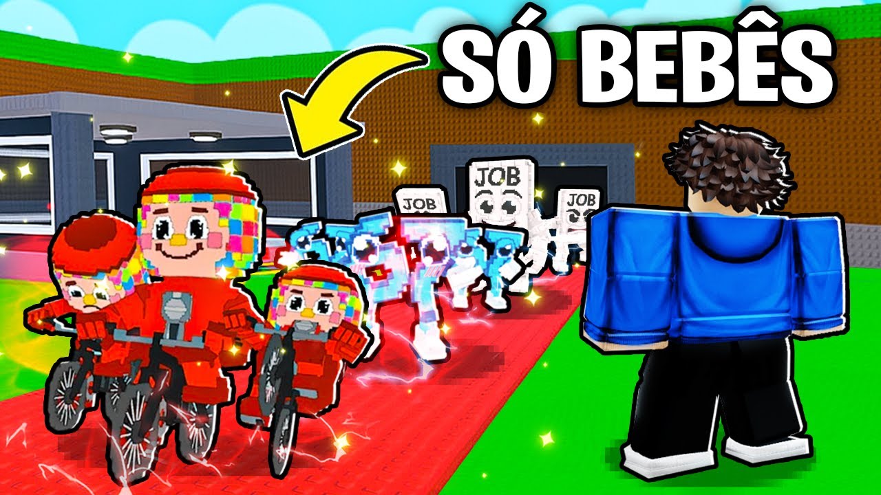 DESAFIO $0 ao 1 TRILHÃO usando APENAS Brainrots BEBÊS!