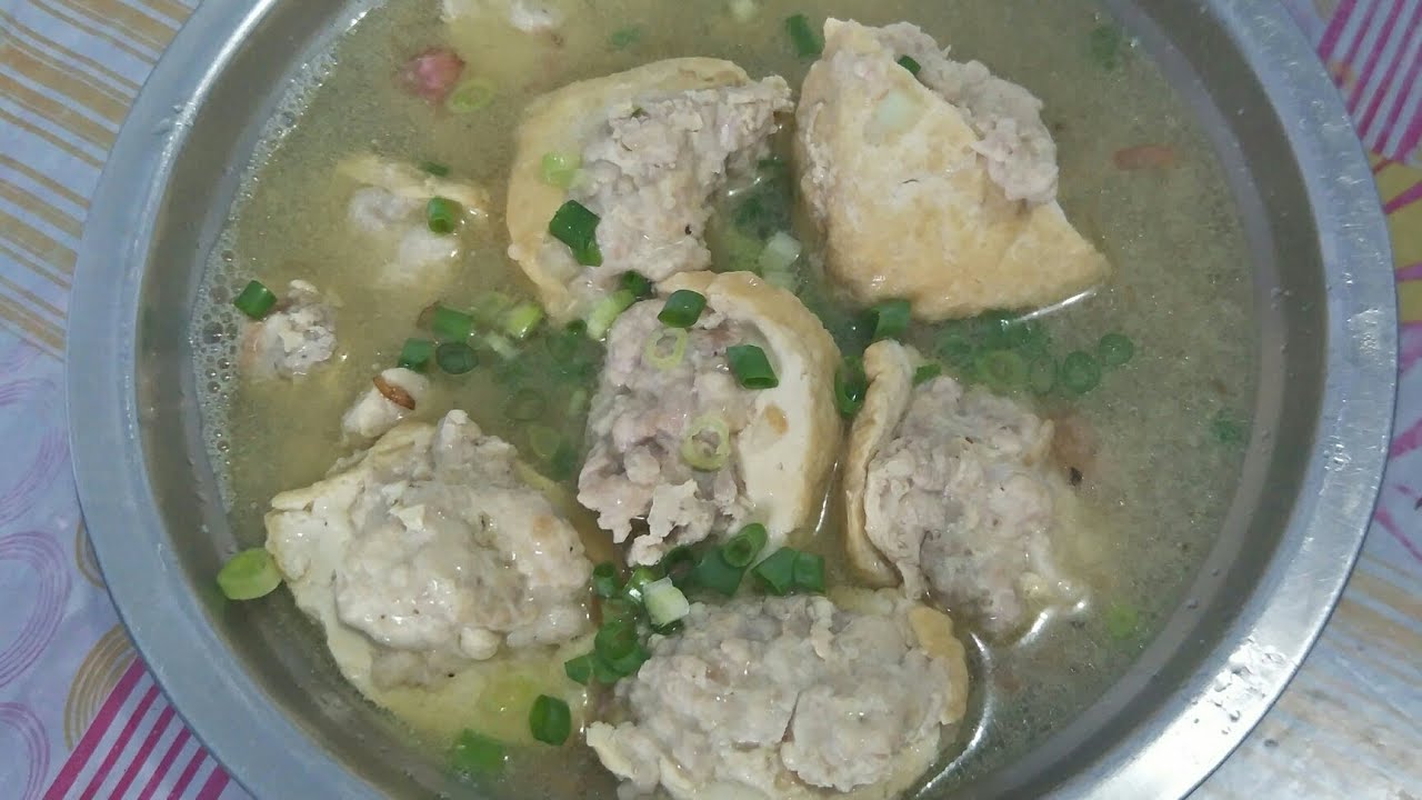 Resep Tahu isi Daging Babi Cincang