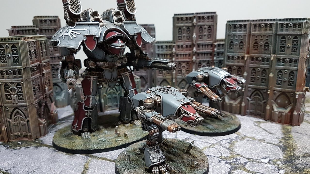 Adeptus Titanicus; 1500 point matched play