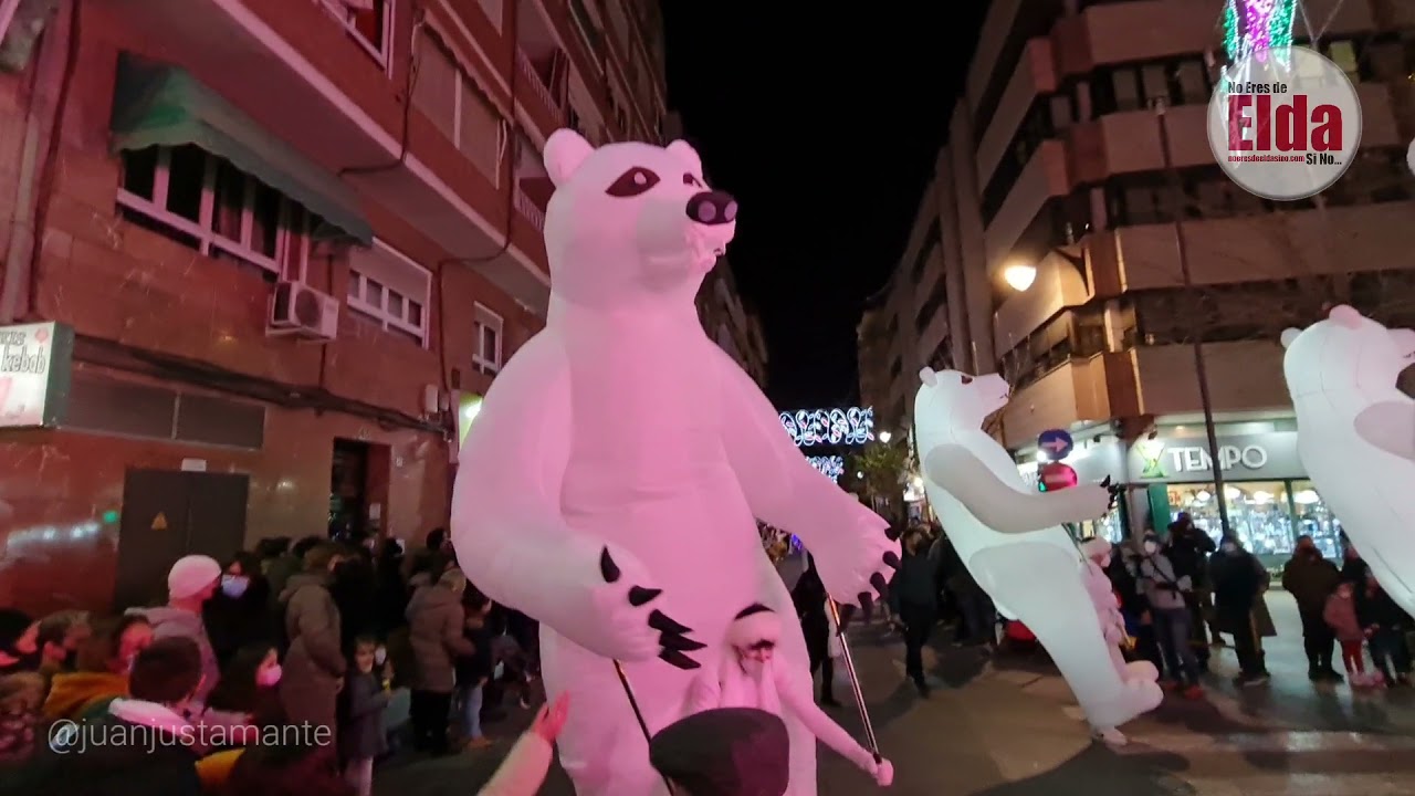 Cabalgata de Reyes Magos de Elda 2022 - 100 AÑOS