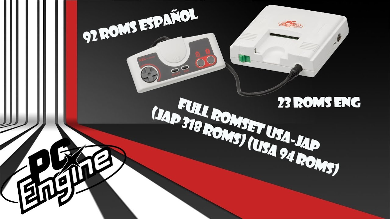 PC ENGINE CATALOGO COMPLETO  + ROM ESPAÑOL + ROM ENG