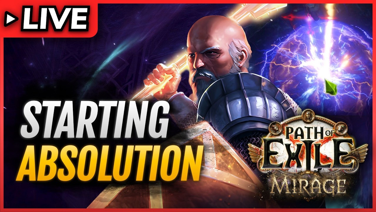 POE 3.28🔴League Starting - ABSOLUTION Guardian Build - Chilling with Minion Gang🔴Path of Exile