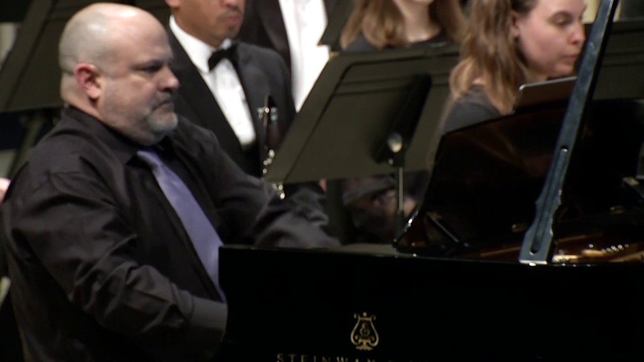 U of Iowa Symphony Band: Zack Stanton - Concerto for Piano and Wind Ensemble, I. Mechanical