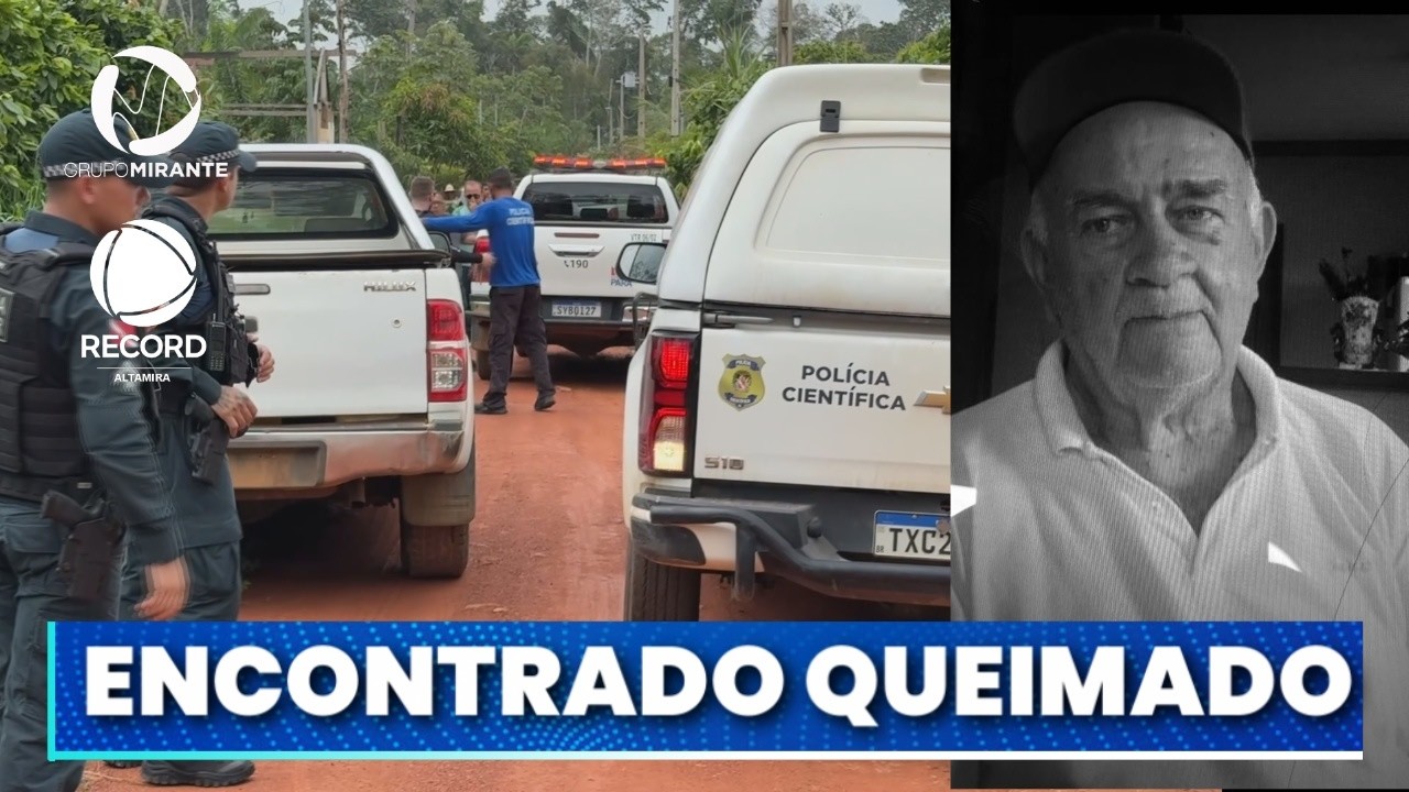IDOSO M0RTO: C0RPO É ENCONTRADO QUEIMAD0 EM VEÍCULO | Record Altamira - Grupo Mirante