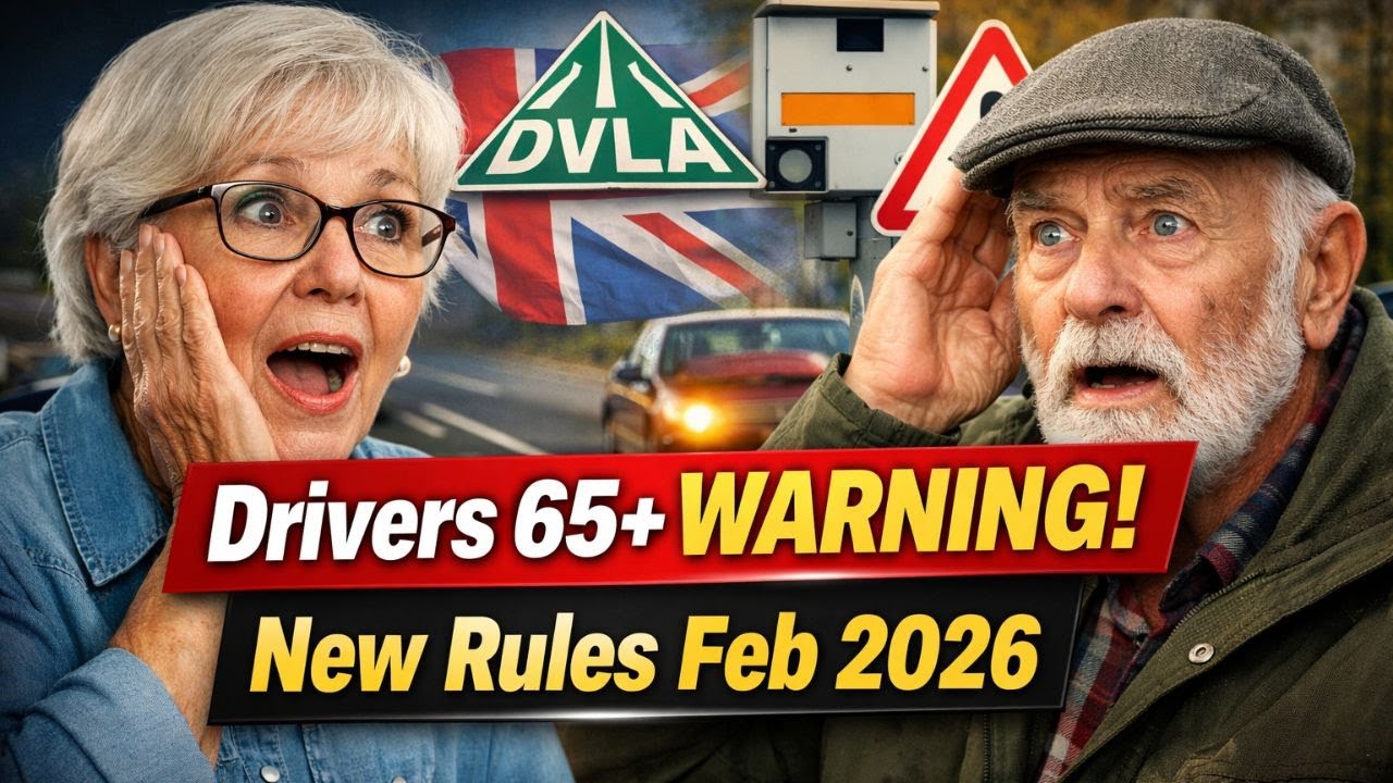 🚗 UK Driving Laws CHANGE in Feb 2026 – 5 New Rules Every Senior 65+ Must Know