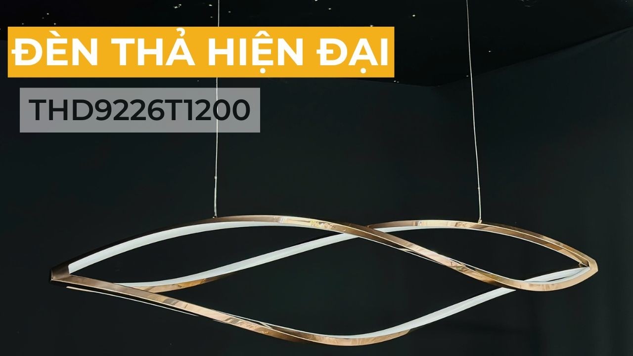 ĐÈN THẢ HIỆN ĐẠI THD9226T1200 | 355 DECOR