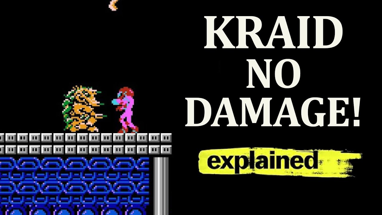 You can beat Kraid in Metroid without taking any damage.