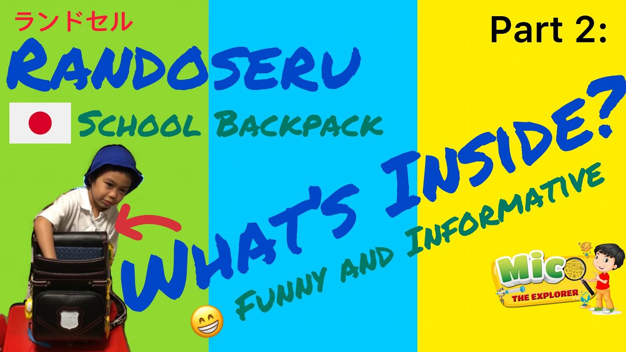 What’s inside my Randoseru Bag? | Funny and Informative facts on 3 cultures 🇵🇭🇯🇵🇺🇸 | Part 2