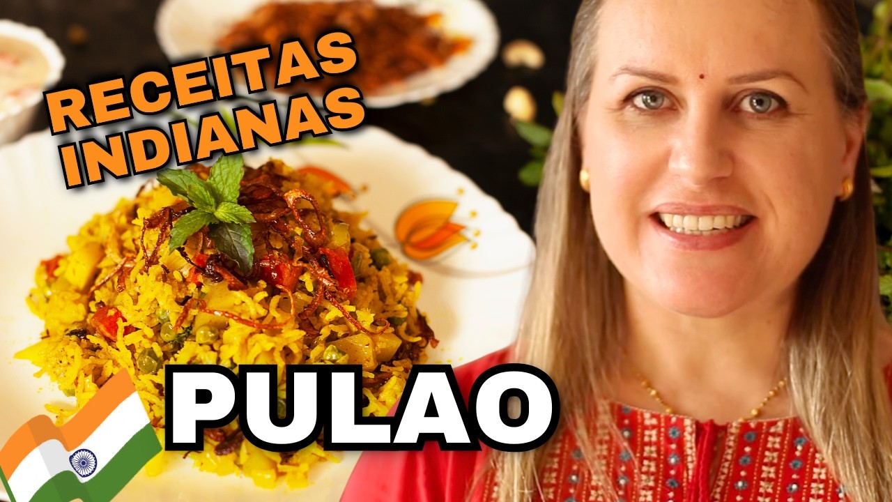 RECEITA DO ARROZ COM VEGETAIS INDIANO | PULAO | PAPO SOBRE ESPECIARIAS