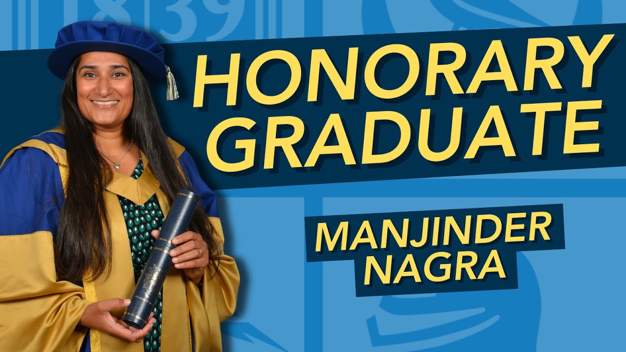 Manjinder Nagra receives an Honorary Doctorate of Law | University of Chichester