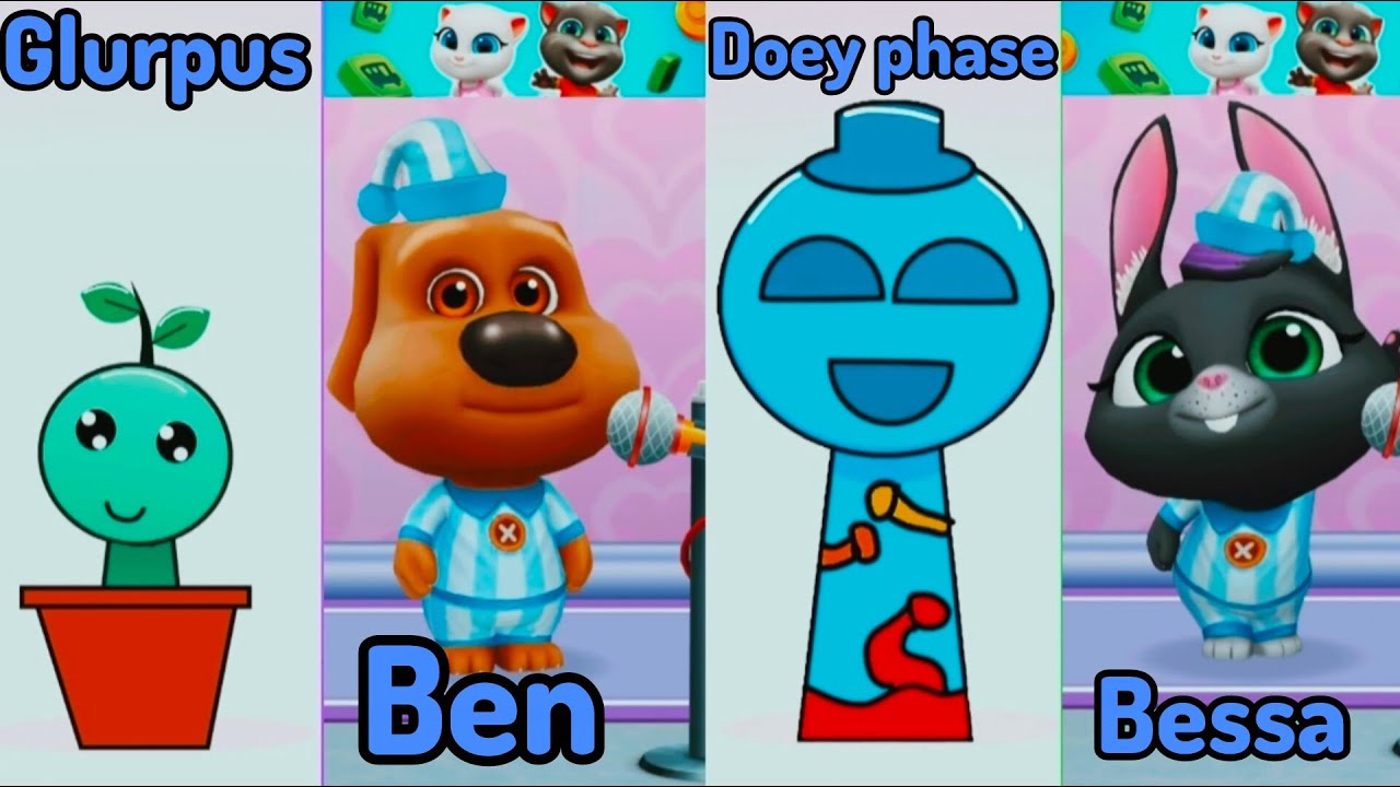 Tom Copies Every Sprunki Sound #tomsinger #talkingtom