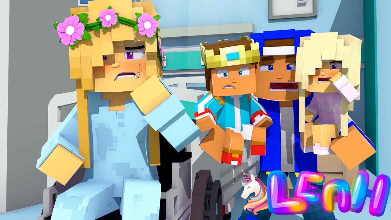 Little Leah CAN NEVER WALK AGAIN... Minecraft