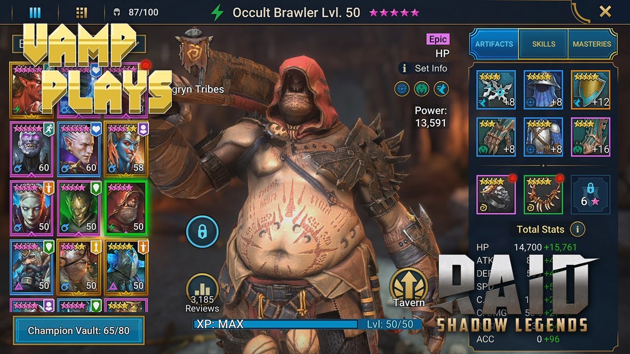 RAID: Shadow Legends | Occult Brawler Guide | Vamp Plays