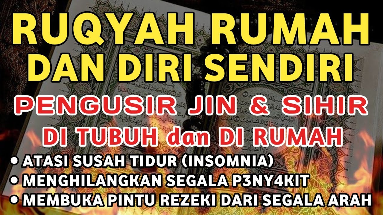RUQYAH RUMAH PENGUSIR J!N & S!H1R DI RUMAH & TUBUH, PENENANG HATI & FIKIRAN | BY ALAA AQEL
